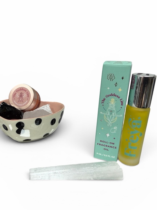 THE GODDESS LINE Other - 🆕 THE GODDESS LINE FREYA ROLL ON fragrance oil & ROSE PETAL LIP BALM